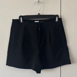 a new day Women's High Waist Elegant Black Shorts